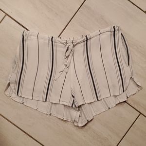 Brandy Melville Striped Shorts, One Size